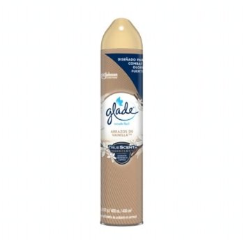 Ambientador En Spray Glade frasco 400 ml Abrazos de Vainilla