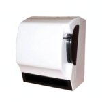 Dispensador De Papel Toalla Palanca Blanco