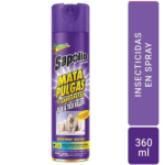 INSECTICIDA SPRAY MATA PULGAS SAPOLIO 360 ML - ILUMINA CLEAN