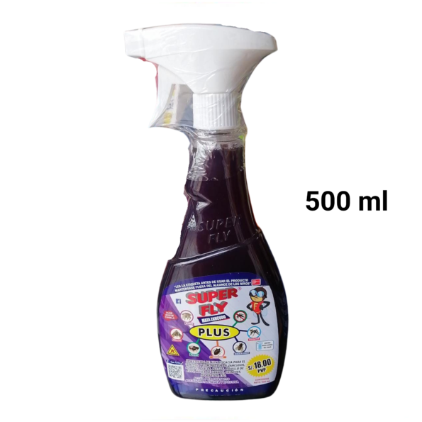 INSECTICIDA GATILLO SUPER FLY PLUS MATA SANCUDO 500 ML - ILUMINA CLEAN