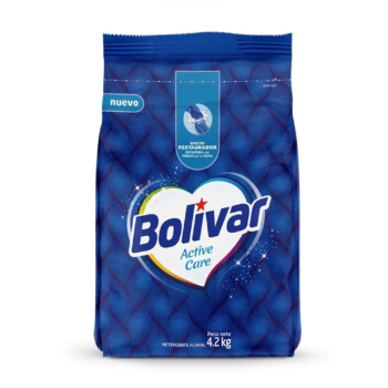 BOLSA DETERGENTE BOLIVAR ACTIVE CARE 4.2 KG - ILUMINA CLEAN