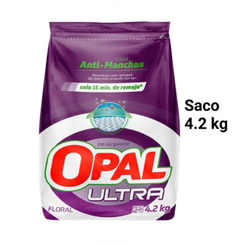 BOLSA DETERGENTE OPAL ULTRA FLORAL 4.2 KG ULTRA - ILUMINA CLEAN