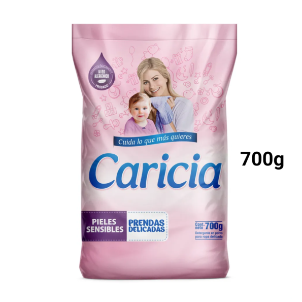 BOLSA DETERGENTE CARICIA PRENDAS DELICADAS 700 G - Ilumina Clean