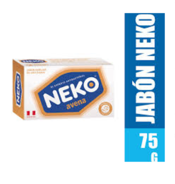 Jabón de Tocador Neko 75 gr Avena (Crema) -Ilumina Clean