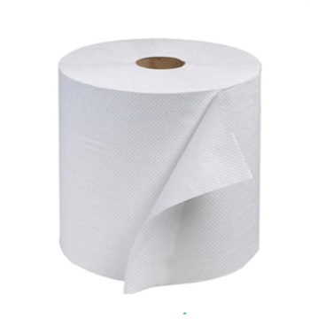 Papel Toalla Jumbo galia blanco gofrado Paquete x 6 Rollos - Ilumina Clean