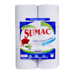 Paquete Papel Toalla Jumbo sumac Blanco Liso Paquete x 6 Rollos - Ilumina Clean