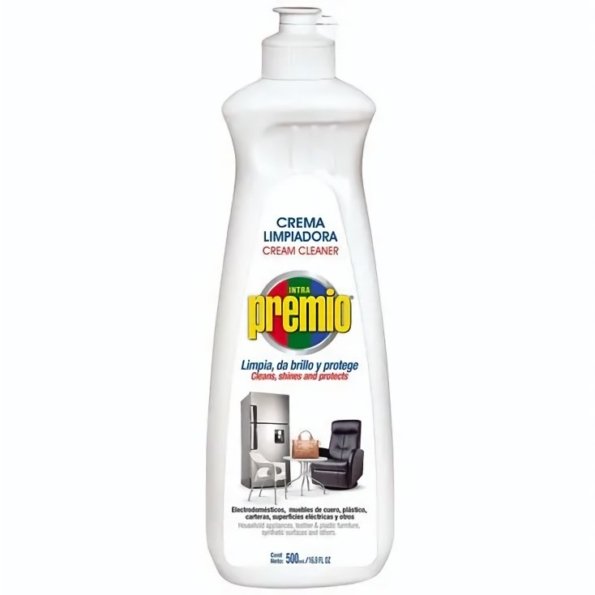 Crema Limpiadora Premio Frasco 500 ml (Frasco Blanco)