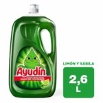 Lavavajilla Liquida Ayudin Limón Galón 2600 ml