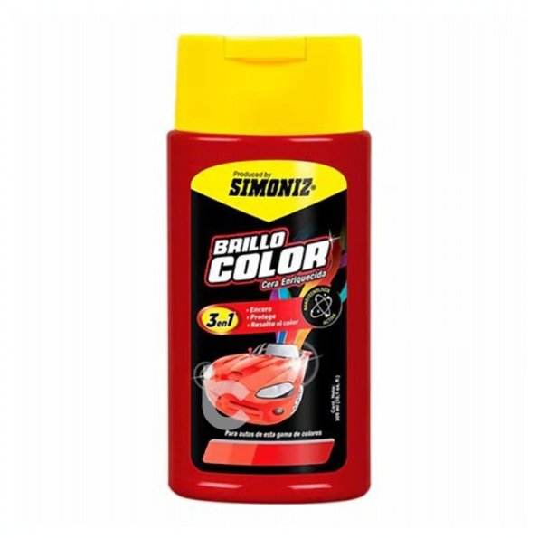 : Cera Liquida De Auto Rojo Simoniz 500ml 3en1