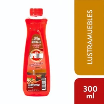 Lustramuebles En Aceite Premio Frasco 300 ml Almendra