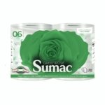 Papel Higiénico Jumbo Sumac 370 Metros  Verde Paquete x 6 Rollos