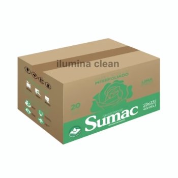 Caja Papel Interfoliado Sumac Ecologico x 20 Paquete 200 unidades